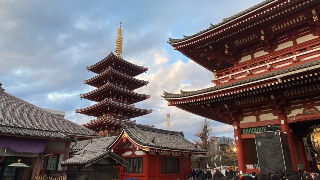 Temple bouddhiste de Sensō-ji : sanctuaire à voir dans le quartier d&rsquo;Asakusa à Tokyo